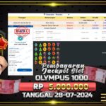 BUKTI JACKPOT SLOT GATES OF OLYMPUS 1000 TERPERCAYA DI INDONESIA TGL 28-07-2024