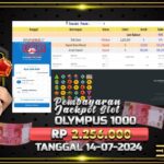 BUKTI JACKPOT SLOT GATES OF OLYMPUS 1000 TERPERCAYA DI INDONESIA TGL 14-07-2024