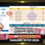 BUKTI JACKPOT TOGEL TOTO MACAU 4D TERPERCAYA DI INDONESIA TGL 25-07-2024