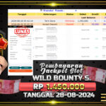 BUKTI JACKPOT SLOT WILD BOUNTY SHOWDOWN TERPERCAYA DI INDONESIA TGL 28-08-2024