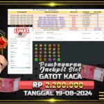 BUKTI JACKPOT SLOT GATES OF GATOT KACA TERPERCAYA DI INDONESIA TGL 19-08-2024