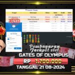 BUKTI JACKPOT SLOT GATES OF OLYMPUS  TERPERCAYA DI INDONESIA TGL 21-08-2024