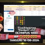 BUKTI JACKPOT SLOT GATES OF OLYMPUS 1000 TERPERCAYA DI INDONESIA TGL 18-08-2024