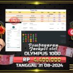 BUKTI JACKPOT SLOT GATES OF OLYMPUS 1000 TERPERCAYA DI INDONESIA TGL 01-09-2024